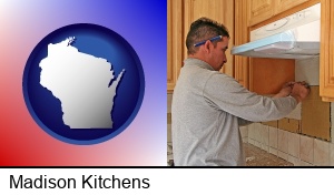 Madison, Wisconsin - a kitchen remodeling project
